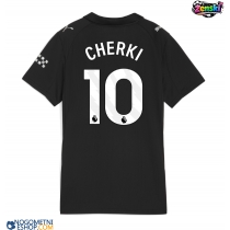 Ženski Nogometni dresi Manchester City Rayan Cherki #10 Gostujoči 2025-26 Kratek Rokav